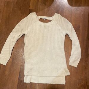 Size Medium, Charlotte Russe sweater. cream color